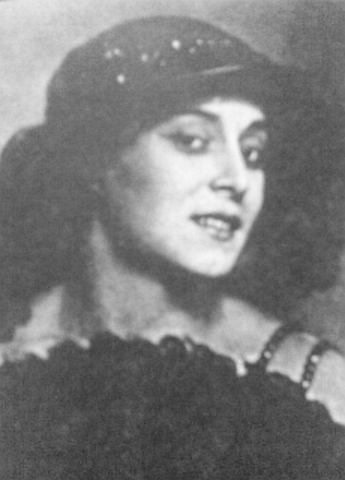 знакомство с актрисой Августой Миклашевской