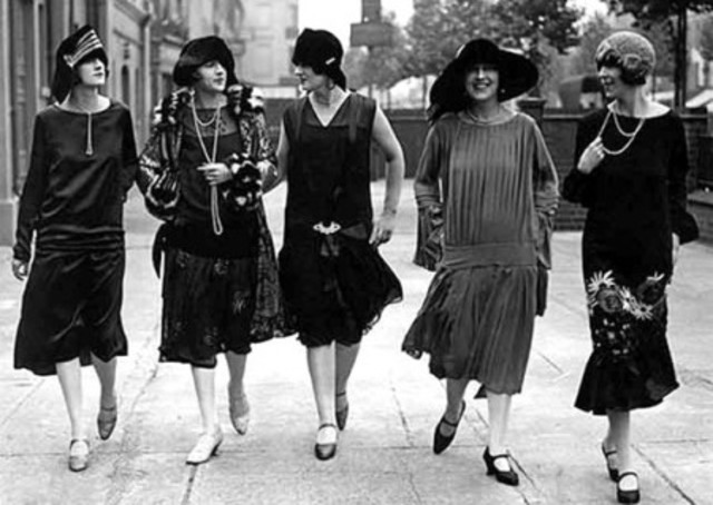 moda feminina 1918