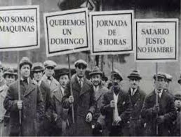 Primera huelga general en Chicago