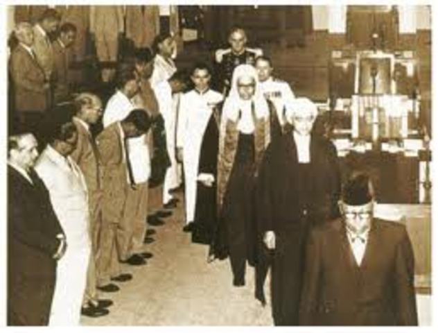 S'pore had its first parliamentary session