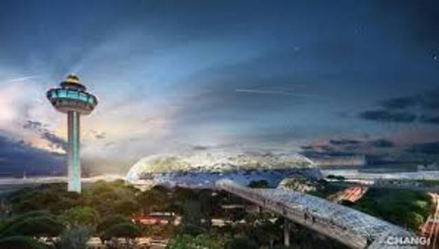 Changi airport was built