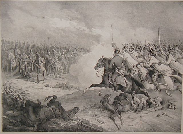 The battle of Mór