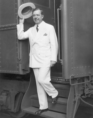 Huey P. Long is governor.