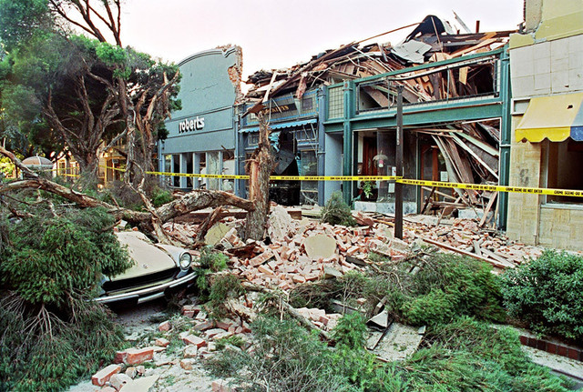 earthquake in San Francisco, San Jose,and Oakland