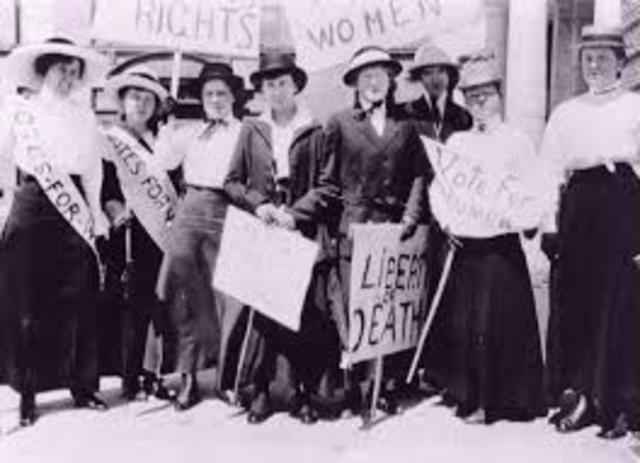 Prograssive Era: Woman's Suffrage