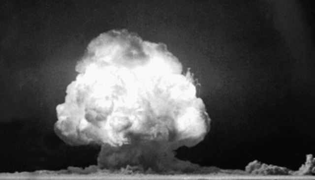The worlds first atomic bomb tested id NM