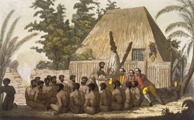 Captain Cook Arrives