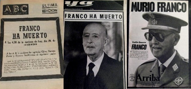 Muerte de Francisco Franco.