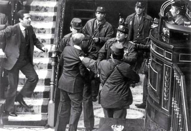 Golpe de Estado fallido en España.