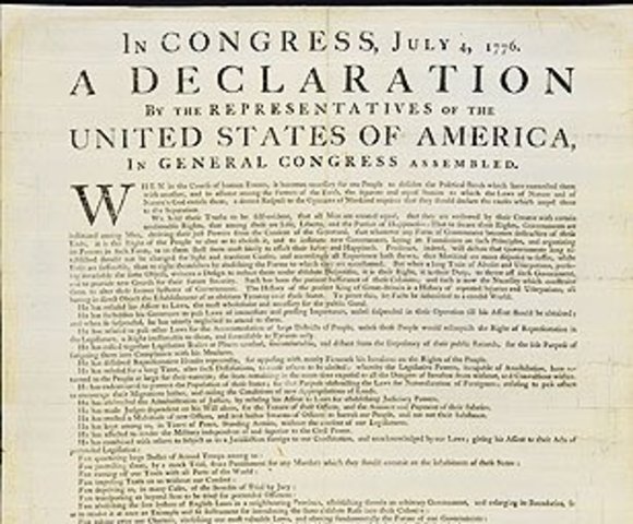 Declaración de la Independencia de los Estados Unidos de América