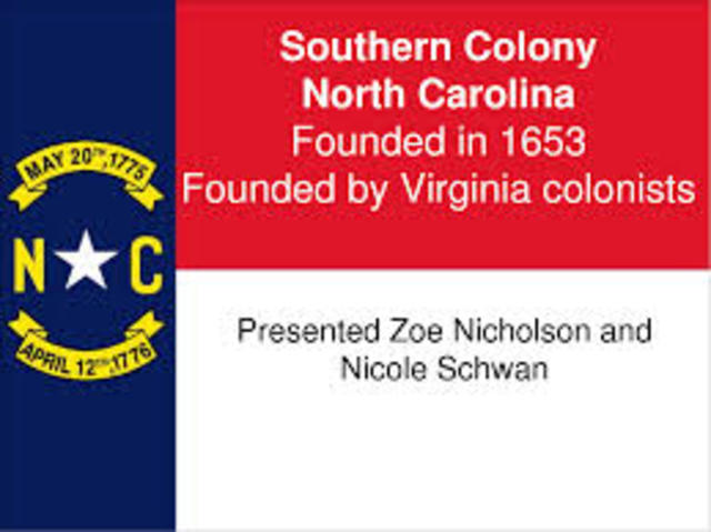 fonding of north carolina