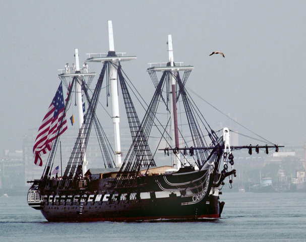 USS Constitution Scores a Victory