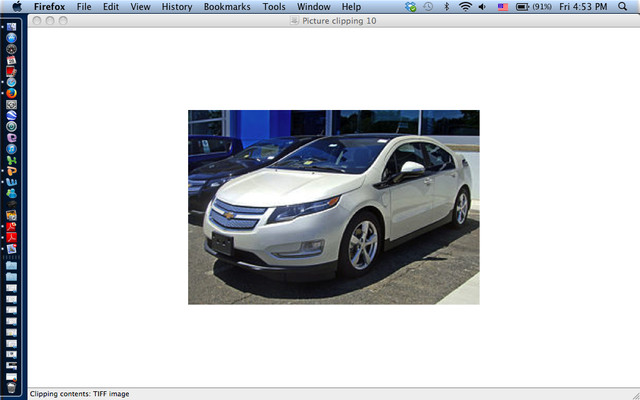 Chevy makes first E;ectric car