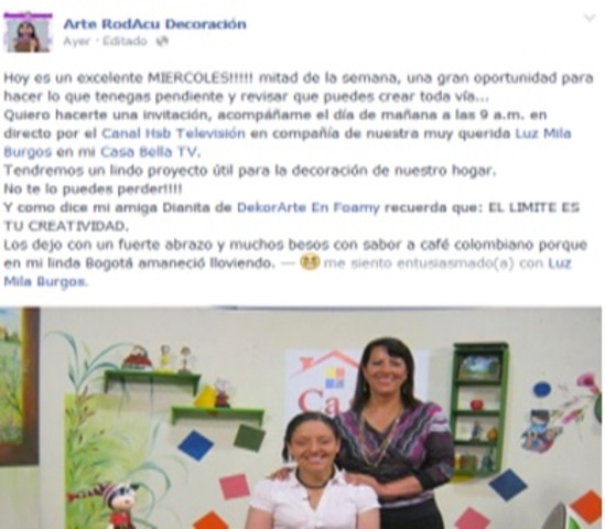 Una de sus ultimos Exitos