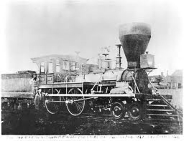 First Steam Powered Train Was Developed