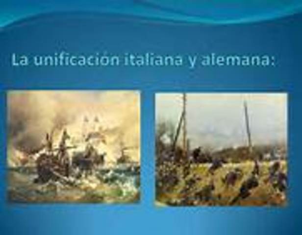 unificaciones de italia y alemania