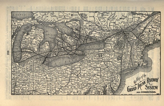 Telegrafista al Grand Trunk.