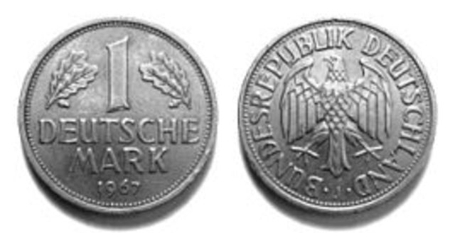 De Deutsche Mark wordt ingevoerd