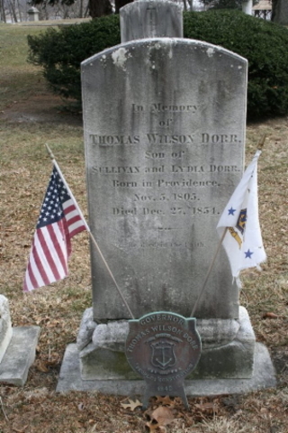 Thomas Wilson Dorr dies in Providence at age 49