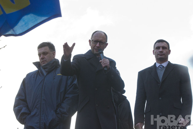 Оппозиция обнародовала «План действий участников Майдана» в пяти частях.