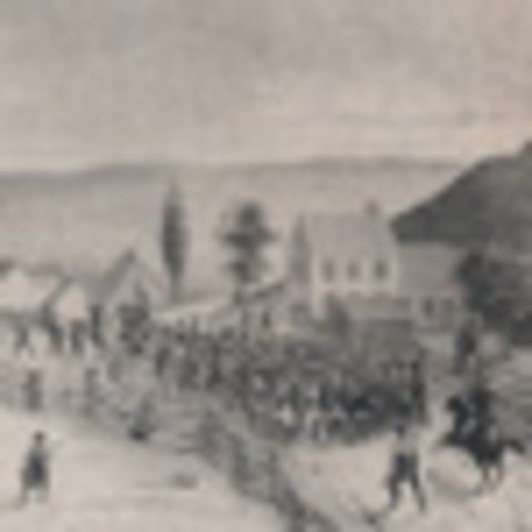 Dorr establishes encampment in Chepachet and government attacks