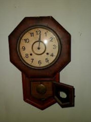 El reloj con péndulo