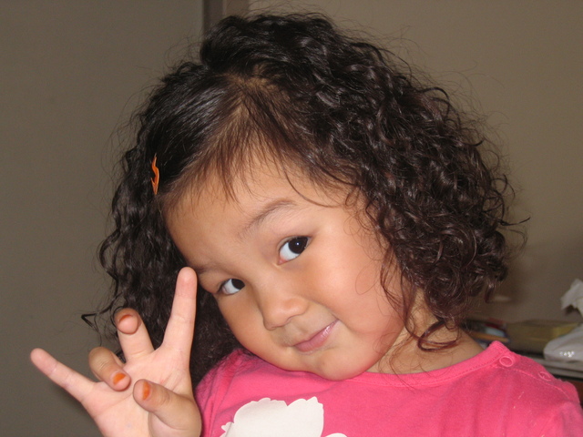 First time to wave my hair