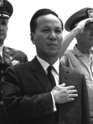 Nguyen Van Thieu is elected as President of South Vietnam