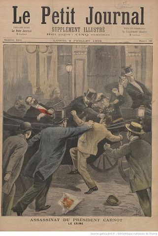 Assassination of Marie Francois Sadi Carnot