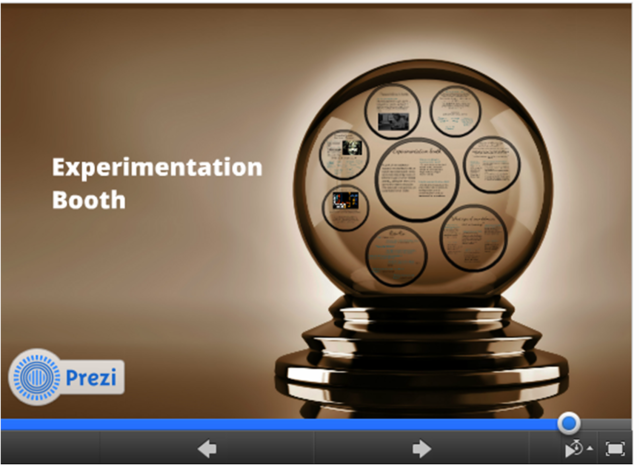 Experimentation booth - sound