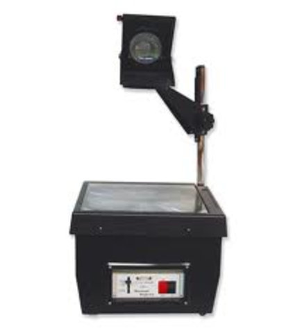 Retroproyector. Creado por Athanasius  Kircher