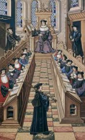 Aparicion de "UNIVERSITAS" (siglos XII - XIII)