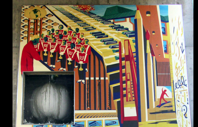 Humanities Street Art Mural Finished