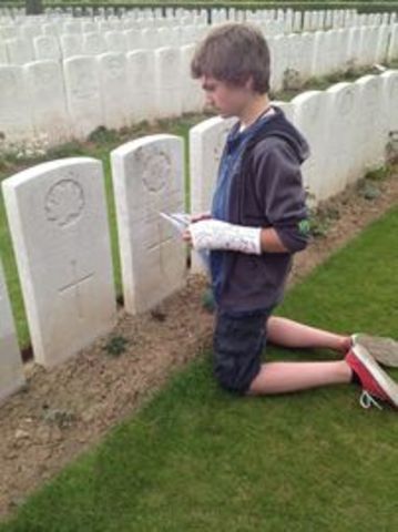 I Visit My Great Great Uncle's Grave