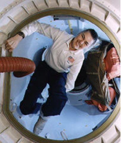 First American to spend six month in space
