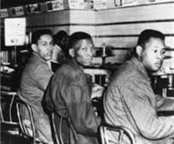 Sit in at F.W. Woolworth