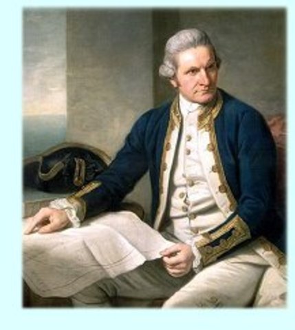 Captain cook lands in Australia