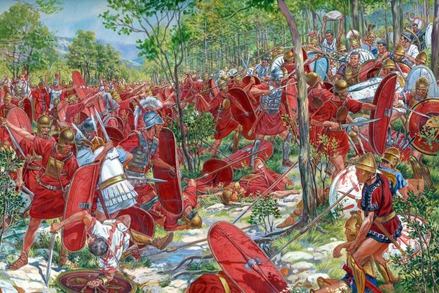 49 a.C. 45 a.C.Luchas entre romanos