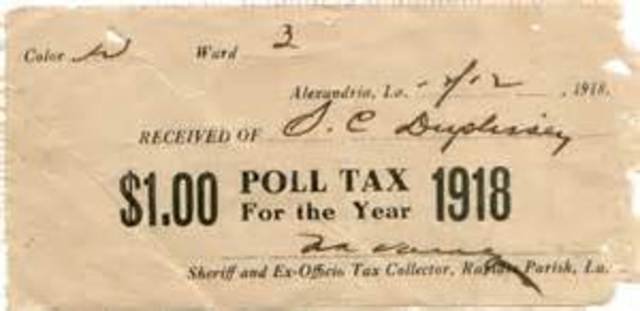 Poll taxes
