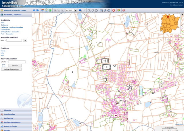 Début des tests de solutions techniques SIG intercommunal