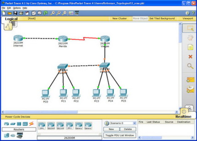 Simulación de Infraestructura de redes con Packet Tracer