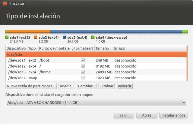 Particiones en Linux y MBR