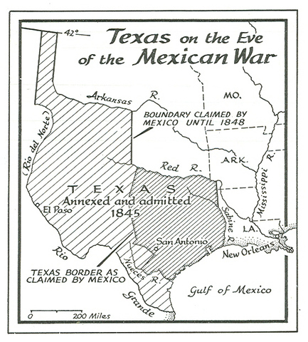 Texas became a State