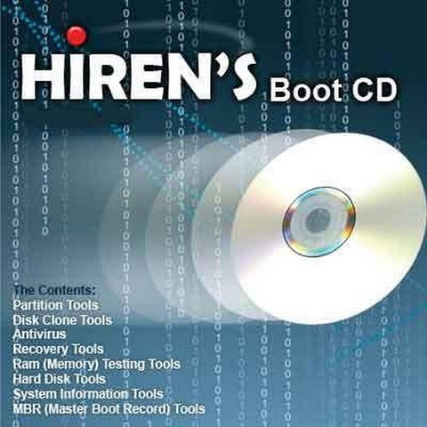 Saltarse contraseñas o restablecerlas con Hiren's Boot CD