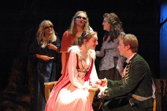 At wedding with Prince.