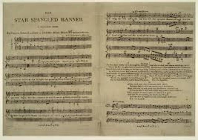 Writing of the Star Spangled Banner