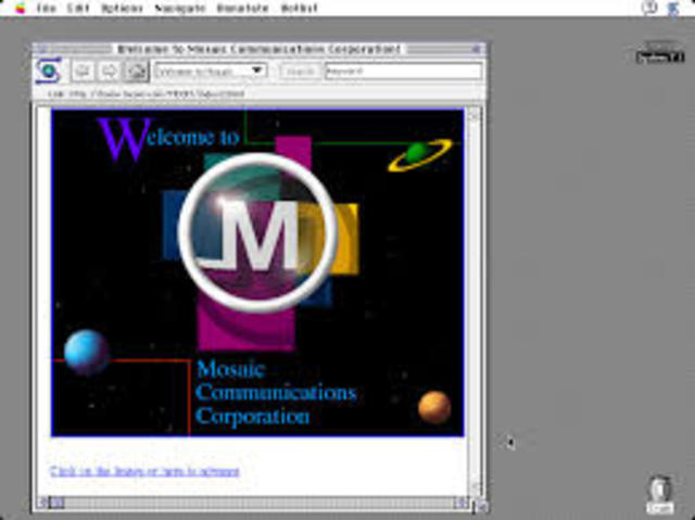 Mosaic, primer gran navegador gráfico.