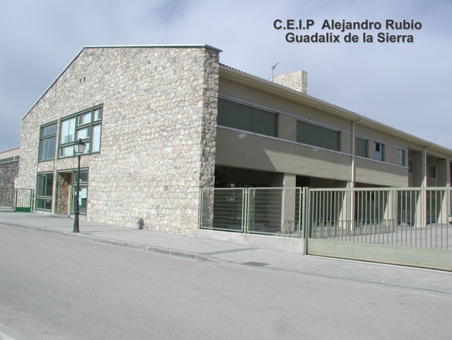 Mi inicio en colegio Alejandro Rubio en Guadalix de la Sierra