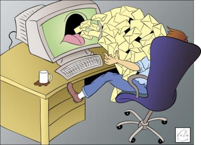 Primer email de spam.