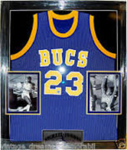 Michael Jordans First Time with a Basketball